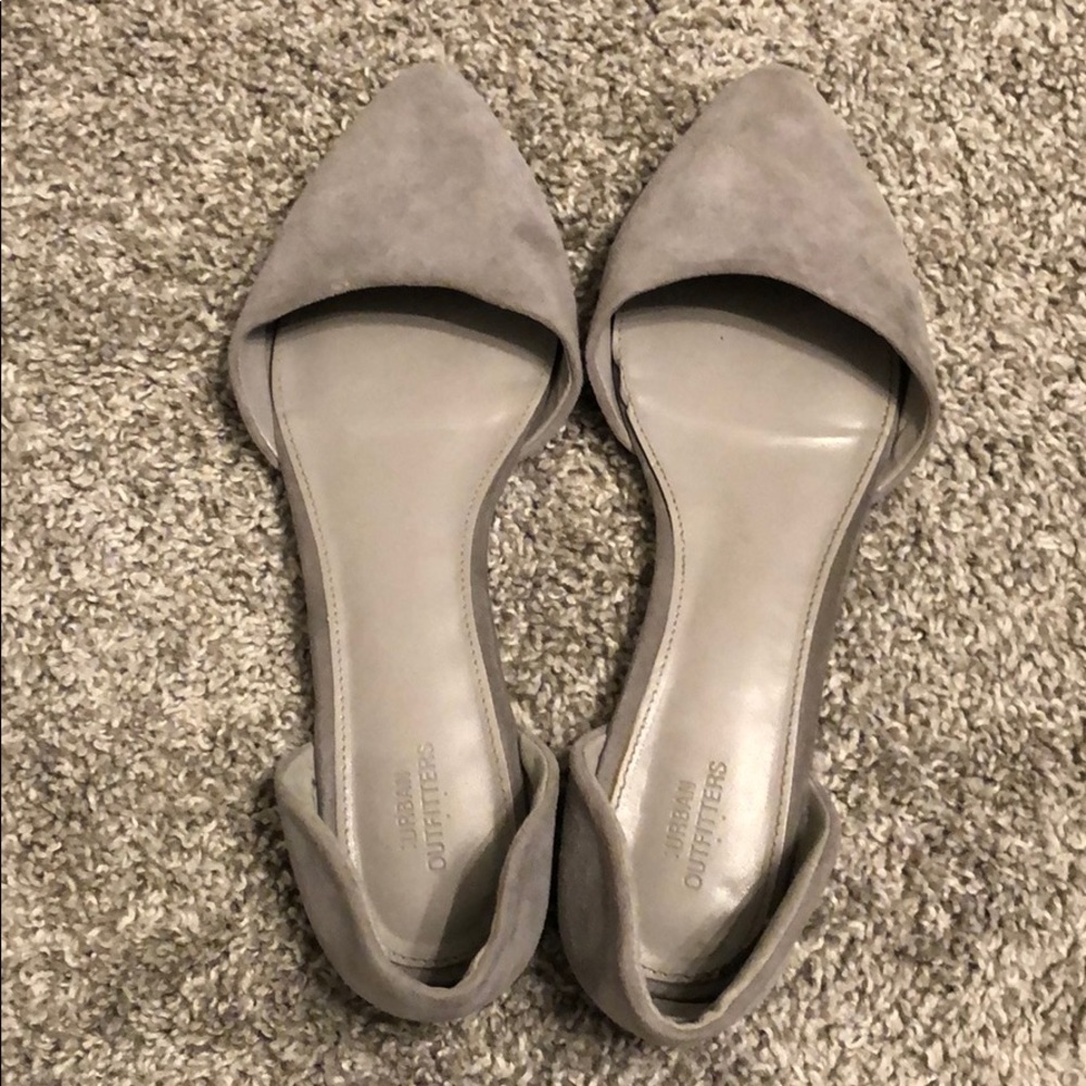 Grey urban outfitters flats